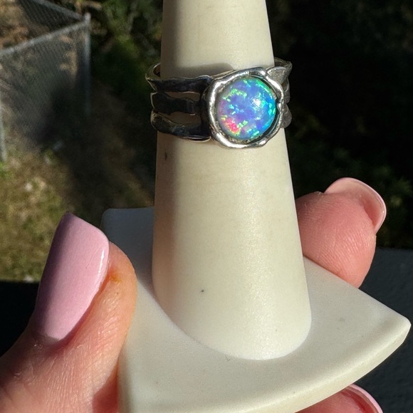 925 Opal Ring - Picture 6 of 16